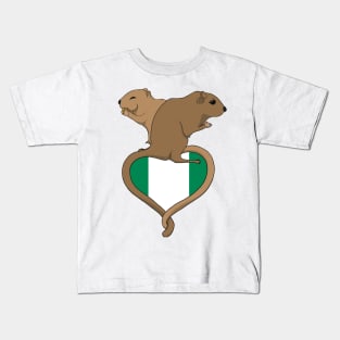 Gerbil Nigeria (light) Kids T-Shirt